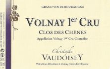 Domaine Christophe Vaudoisey Volnay 1er Cru Clos des Chenes 2020 (8199)