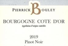 Domaine Pierrick Bouley Bourgogne Pinot Noir 2019 (6981)