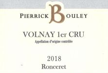 Domaine Pierrick Bouley Volnay 1er Cru Ronceret 2018 (7127)