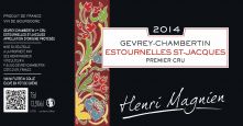 Domaine Henri Magnien GevreyChambertin 1er Cru Estournelles StJacques 2014 (3448)