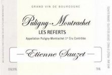Domaine Etienne Sauzet Puligny-Montrachet 1er Cru Les Referts 2017 (6660)