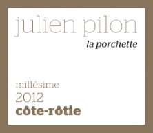 Domaine Julien Pilon CoteRotie La Porchette 2014  (3926)