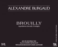 Domaine Alexandre Burgaud Beaujolais Brouilly 2020 (7487)