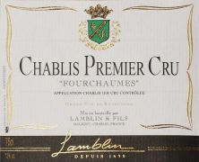 Lamblin and Fils Chablis 1er Cru Fourchaumes 2019 (6923)