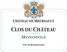 Chateau de Meursault Bourgogne Clos du Chateau Monopole blanc 2019 (7884)