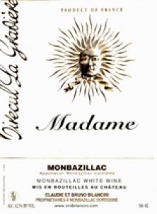 Chateau Tirecul La Graviere Monbazillac MADAME 2002 MAGNUM (322)