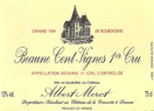 Domaine Albert Morot Beaune 1er Cru Les Cent-Vignes 2018 (6533)