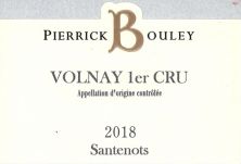 Domaine Pierrick Bouley Volnay 1er Cru Santenots 2018 (7128)