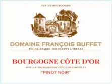 Domaine Francois Buffet Bourgogne Pinot Noir 2020 Case of 12 Bottles (12x 6995)