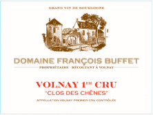 Domaine Francois Buffet Volnay 1er Cru Clos des Chenes 2020 (7997)