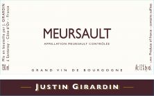Domaine Justin Girardin Meursault 2021 (8583)