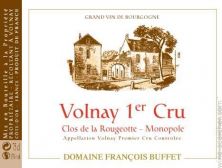 Domaine Francois Buffet Volnay 1er Cru Clos de la Rougeotte Monopole 2019 (7002)