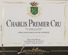 Lamblin and Fils Chablis 1er Cru Vaillon 2018 (6921)