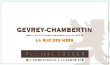 Domaine Philippe Cheron Gevrey-Chambertin La Rue des Mees 2019 (7215)
