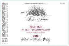 Domaine Gilbert et Christine Felettig Beaune 1er Cru Les Champs Pimont 2018 (6478)