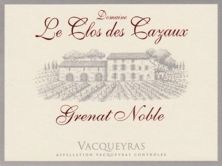 Les Clos des Cazaux Vacqueyras Cuvee Grenat Noble 2016 (7244)
