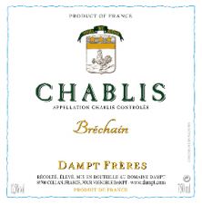Vignobles Dampt Chablis Brechain 2018 (6600)