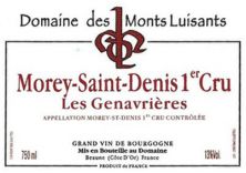 Domaine des Monts Luisants Morey-St-Denis 1er Cru Les Genavrieres 2016 (8558)
