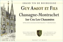 Domaine Guy Amiot Chassagne-Montrachet 1er Cru Les Chaumees 2019 (8389)