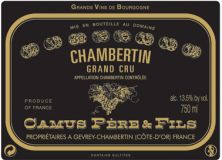 Domaine Camus Chambertin Grand Cru 2015 (6777)