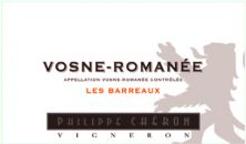 Domaine Philippe Cheron Vosne-Romanee Les Barreaux 2019 (7210)