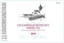 Domaine Gilbert et Christine Felettig Chambolle-Musigny 1er Cru 2018 (6470)