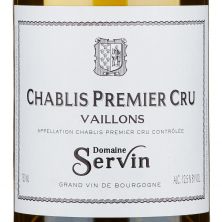 Domaine Servin Chablis 1er Cru Vaillons 2018 (6397)
