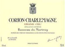 Domaine Bonneau du Martray CortonCharlemagne Grand Cru 1998 (3809)