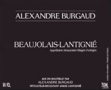 Domaine Alexandre Burgaud Beaujolais-Lantignie 2020 (7486)