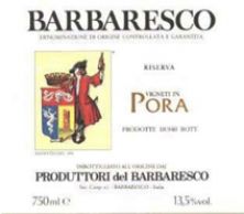 Produttori del Barbaresco Barbaresco Riserva DOCG Pora 2016 (7524)