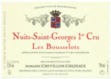 Domaine Chevillon-Chezeaux Nuits-St-Georges 1er Cru Les Bousselots 2019 (7013)