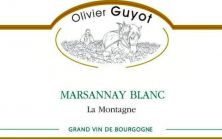 Domaine Olivier Guyot Marsannay La Montagne Blanc 2016 (5483)