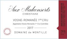 Domaine de Montille Vosne-Romanee 1er Cru Les Malconsorts Cuvee Christiane 2017 (7782)