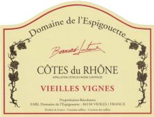 Domaine de l'Espigouette Cotes-du-Rhone Vieilles Vignes Rouge 2018 (7248)